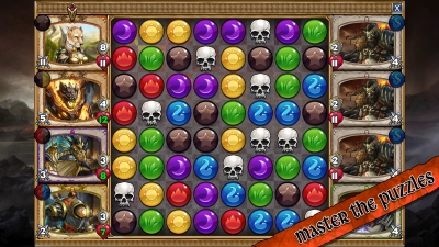 Screen ze hry Gems of War