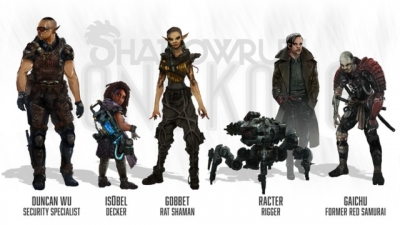 Artwork ke he Shadowrun: Hong Kong
