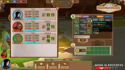 Screen ze hry Renowned Explorers: International Society