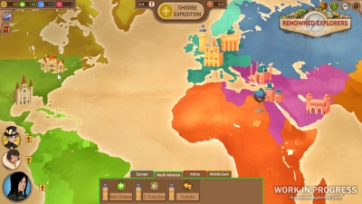 Screen ze hry Renowned Explorers: International Society