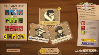 Screen ze hry Renowned Explorers: International Society