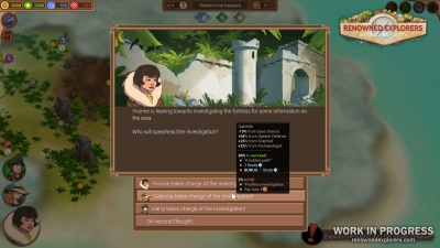 Screen ze hry Renowned Explorers: International Society