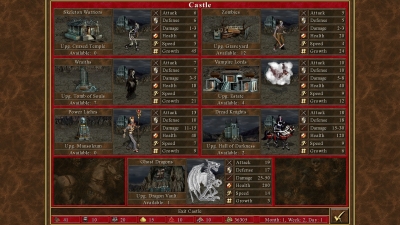 Screen ze hry Heroes of Might and Magic III - HD Edition