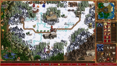Screen ze hry Heroes of Might and Magic III - HD Edition