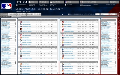 Screen ze hry Out of the Park Baseball 16
