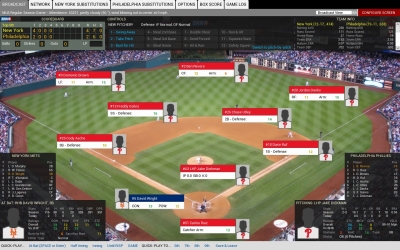 Screen ze hry Out of the Park Baseball 16