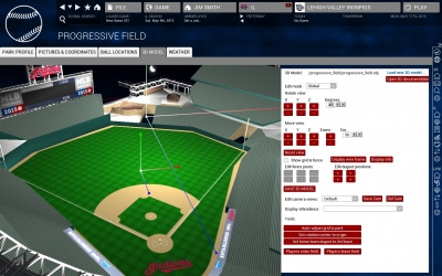 Screen ze hry Out of the Park Baseball 16