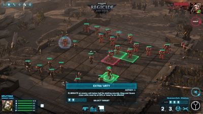 Screen ze hry Warhammer 40,000: Regicide