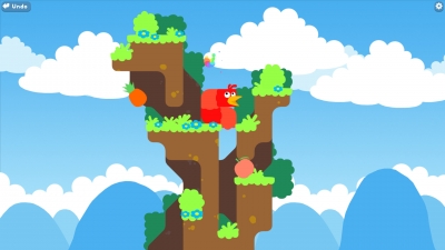 Screen ze hry Snakebird