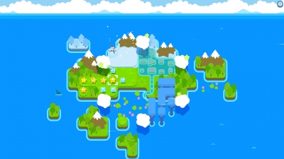 Screen ze hry Snakebird