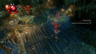 Screen ze hry Overlord: Fellowship of Evil