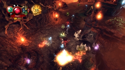 Screen ze hry Overlord: Fellowship of Evil