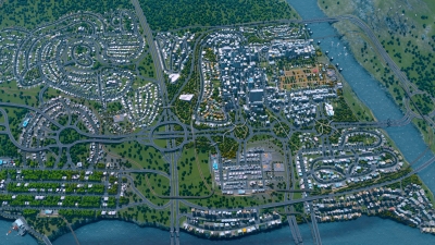 Screen ze hry Cities: Skylines