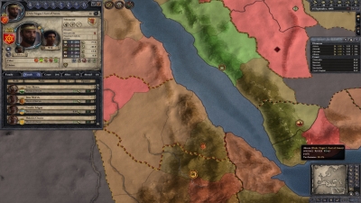 Screen ze hry Crusader Kings II: African Portraits