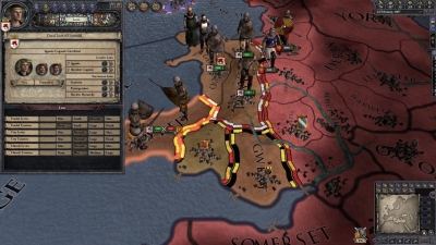 Screen ze hry Crusader Kings II: Celtic Unit Pack