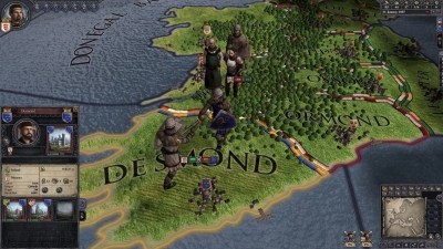 Screen ze hry Crusader Kings II: Celtic Unit Pack