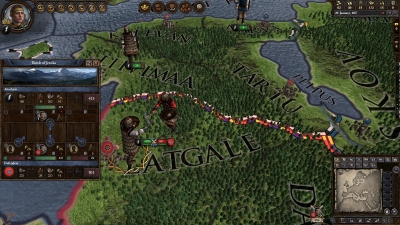 Screen ze hry Crusader Kings II: Finno-Ugric Unit Pack