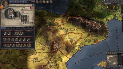 Screen ze hry Crusader Kings II: Iberian Portraits