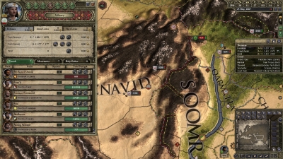 Screen ze hry Crusader Kings II: Persian Portraits