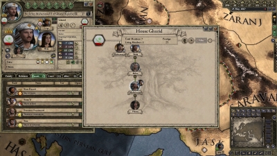 Screen ze hry Crusader Kings II: Persian Portraits