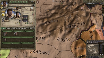 Screen ze hry Crusader Kings II: Persian Portraits