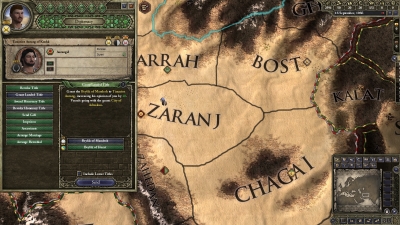 Screen ze hry Crusader Kings II: Persian Portraits