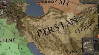 Screen ze hry Crusader Kings II: Persian Portraits