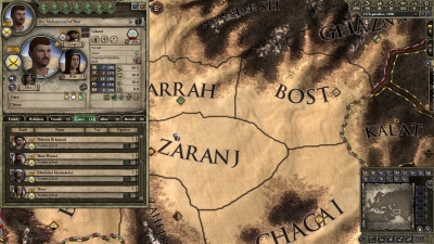 Screen ze hry Crusader Kings II: Persian Portraits