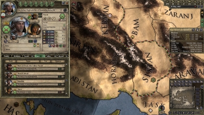 Screen ze hry Crusader Kings II: Persian Portraits