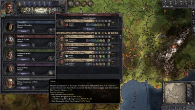 Screen ze hry Crusader Kings II: Songs of Prosperity