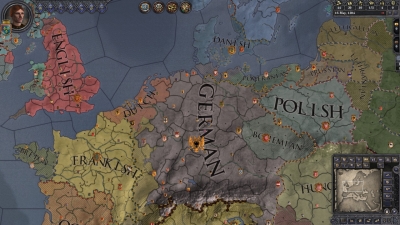 Screen ze hry Crusader Kings II: Songs of Prosperity