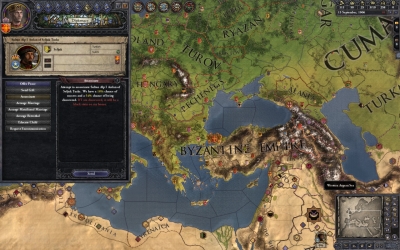 Screen ze hry Crusader Kings II: Songs of the Holy Land