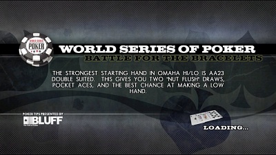 Screen World Series of Poker 2008: Battle for the Bracelets