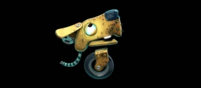 Artwork ke he The Unlikely Legend of Rusty Pup