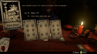 Screen ze hry Hand of Fate