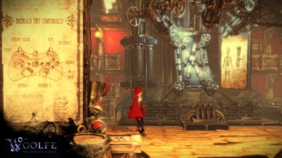Artwork ke he Woolfe: The Red Hood Diaries