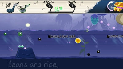 Screen ze hry Tadpole Treble