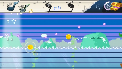 Screen ze hry Tadpole Treble