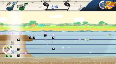 Screen ze hry Tadpole Treble