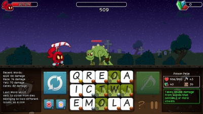 Screen ze hry Letter Quest: Grimms Journey