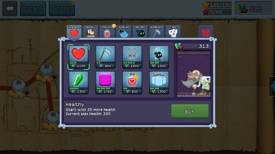Screen ze hry Letter Quest: Grimms Journey