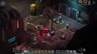 Screen ze hry Shadowrun: Dragonfall - Directors Cut