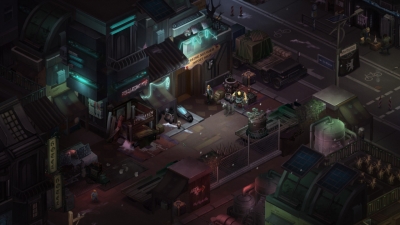 Screen ze hry Shadowrun: Dragonfall - Directors Cut