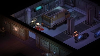Screen ze hry Shadowrun: Dragonfall - Directors Cut