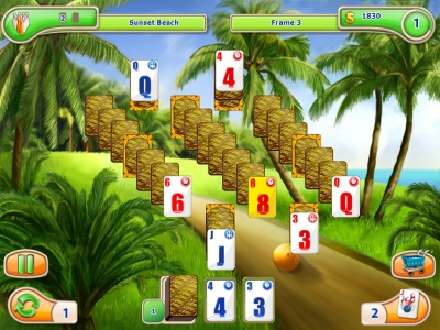 Screen ze hry Strike Solitaire 2