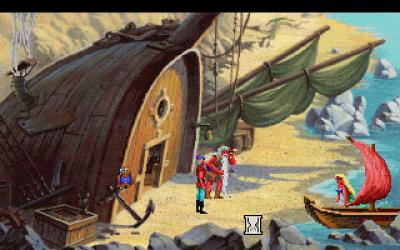 Screen ze hry Kings Quest V: Absence Makes the Heart Go Yonder