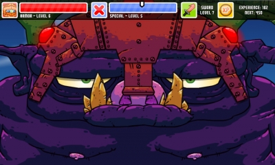 Screen ze hry Super Chibi Knight