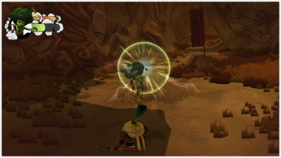 Screen ze hry Yasai Ninja