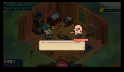 Screen ze hry Holy Potatoes! A Weapon Shop?!