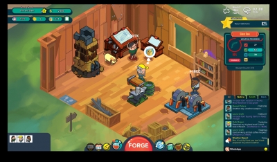Screen ze hry Holy Potatoes! A Weapon Shop?!